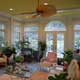 interior of conservatory