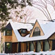 exterior of house in winter